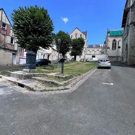 Le Badebec, Appt Dans Maison Typique Avec Jardin Prive Chinon Exterior photo